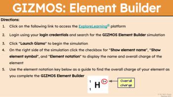 Download Teacher Edition Gizmo Element Builder 