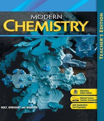 Full Download Teacher Edition Modern Chemistry 