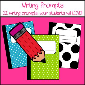 Teachers Pay Teachers Writing Prompts   Prompts For Novels Short Stories And More High - Teachers Pay Teachers Writing Prompts