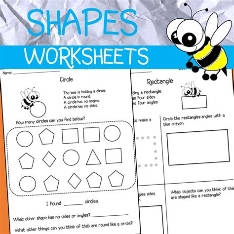 Teacherstrading Com Shapes Worksheets Worksheet On Shapes - Worksheet On Shapes
