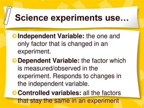Teaching About Variables In Science The Owl Teacher Science Variable Practice - Science Variable Practice