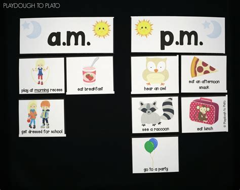 Teaching Am And Pm Kindergarten 8211 How To Pm Kindergarten - Pm Kindergarten