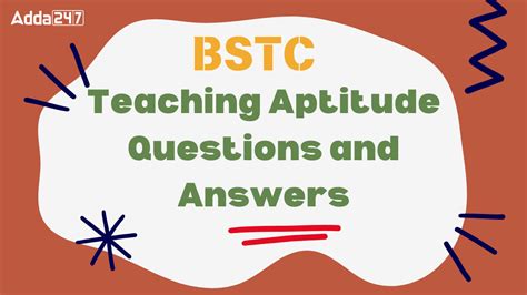 Teaching Aptitude Question And Answer
