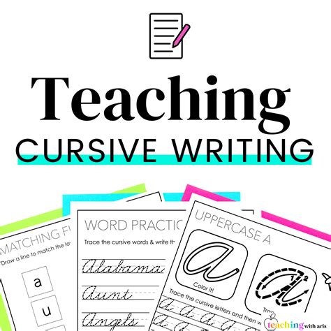 Teaching Cursive Writing Teaching With Aris Cursive Writing Lesson Plans - Cursive Writing Lesson Plans