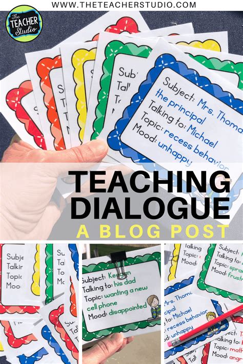 Teaching Dialogue And Why It X27 S So Teaching Dialogue In Writing - Teaching Dialogue In Writing