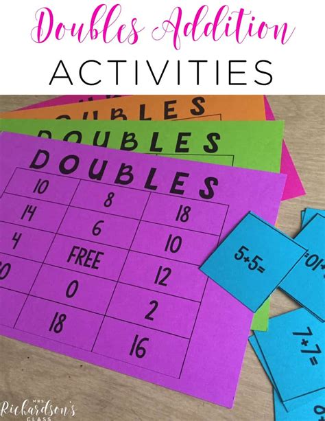 Teaching Doubles Facts With Songs Games Amp More Teaching Doubles First Grade - Teaching Doubles First Grade