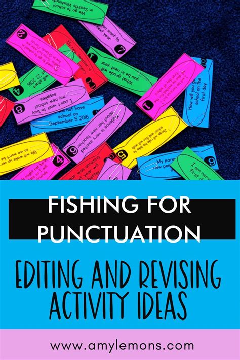 Teaching Editing And Revising Sentences Fishing For Punctuation 4th Grade Revising And Editing Practice - 4th Grade Revising And Editing Practice
