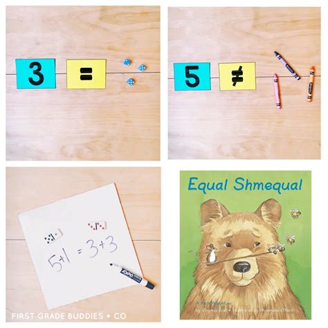 Teaching Equality In Math First Grade Buddies Equal Equations First Grade - Equal Equations First Grade
