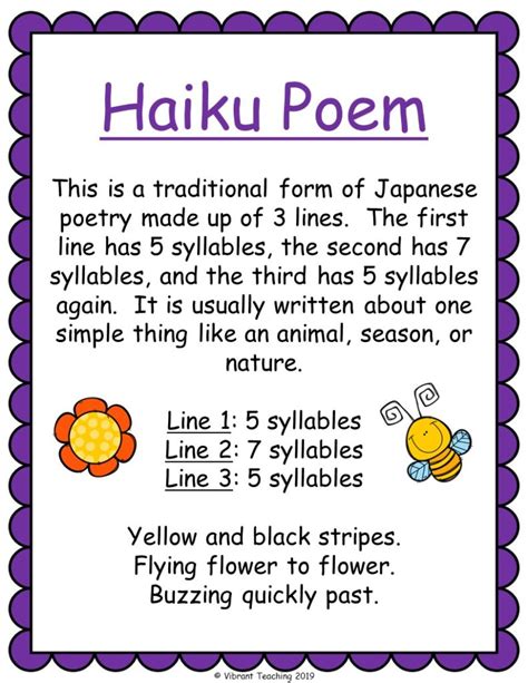 Teaching Japanese Haiku Poems To Children Haiku Worksheets Haiku Poem Worksheet - Haiku Poem Worksheet