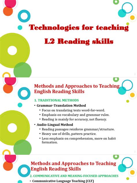 Teaching L2 Reading Comprehension Through Short Story