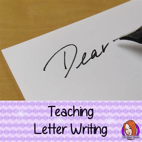 Teaching Letter Writing The Ginger Teacher Teaching Letter Writing - Teaching Letter Writing