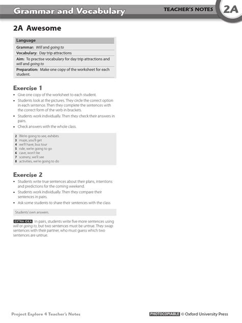 teaching notes for the photocopiable activities photocopiable