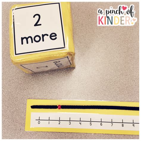 Teaching Number Lines In Fdk A Pinch Of Kindergarten Number Line Activities - Kindergarten Number Line Activities