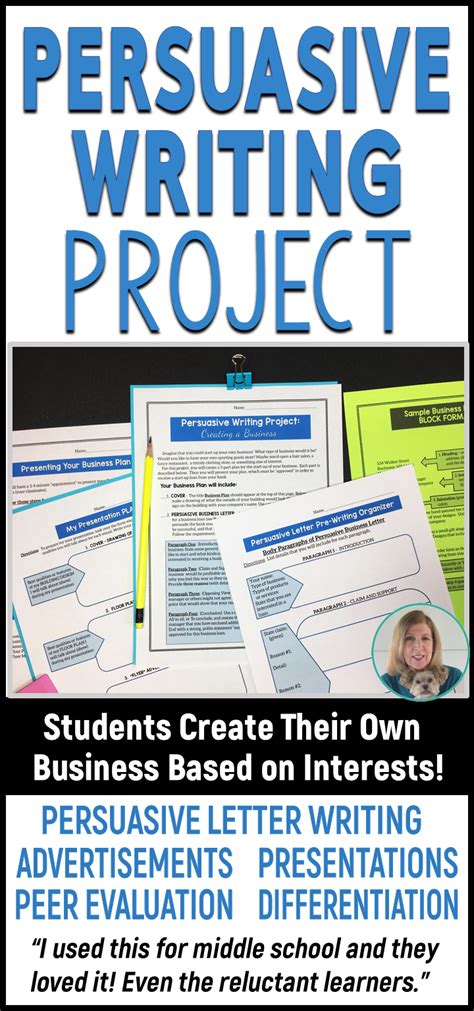 Teaching Persuasive Writing Middle School   Middle School Writing Assignment Best Tips - Teaching Persuasive Writing Middle School
