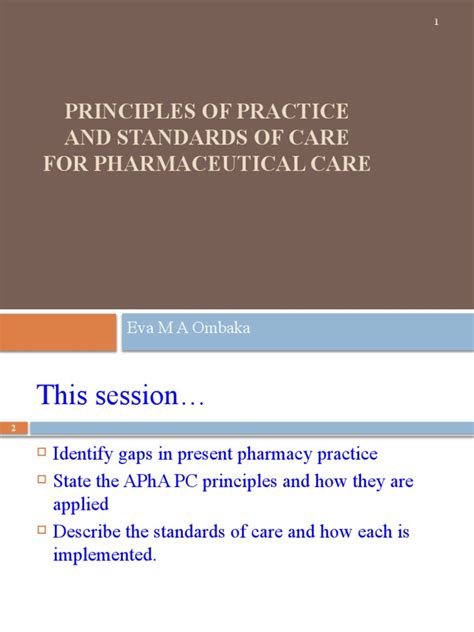 Teaching Pharmaceutical Care Practice