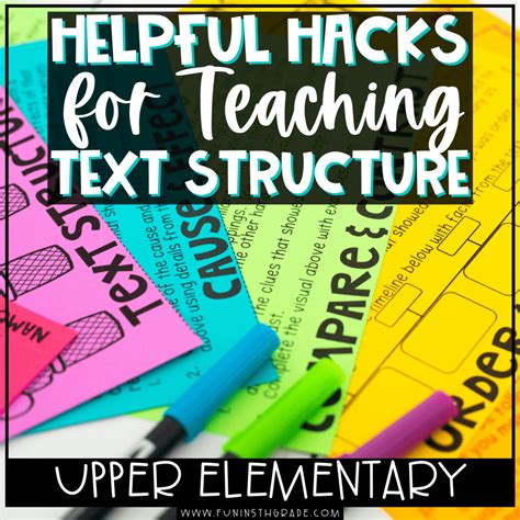 Teaching Text Structures Helpful Hacks Fun In 5th Teaching Text Structure 5th Grade - Teaching Text Structure 5th Grade