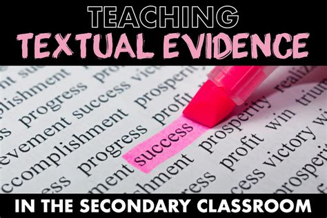 Teaching Textual Evidence In The Secondary Classroom Citing Textual Evidence Practice - Citing Textual Evidence Practice
