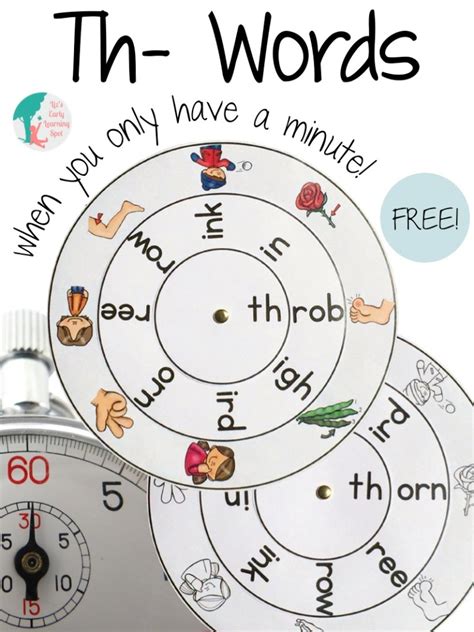 Teaching Th Words For Kids Strategies Games And A For Words For Kids - A For Words For Kids