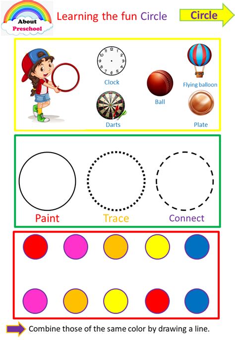 Teaching The Circle Shape To Preschoolers And Kids Circle Shape For Preschool - Circle Shape For Preschool