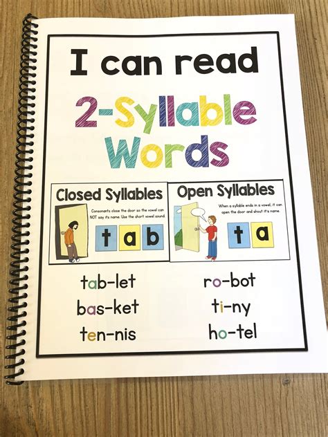 Teaching Two Syllable Words Sarah 039 S Teaching Open Syllable Words 3rd Grade - Open Syllable Words 3rd Grade