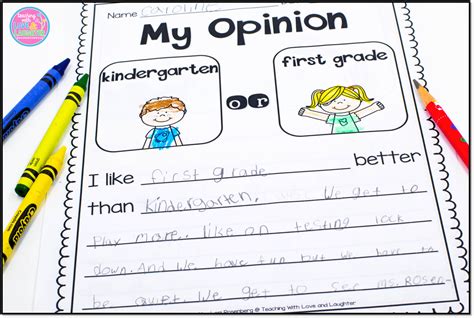 Teaching With Love And Laughter Opinion Writing And Teaching Opinion Writing - Teaching Opinion Writing