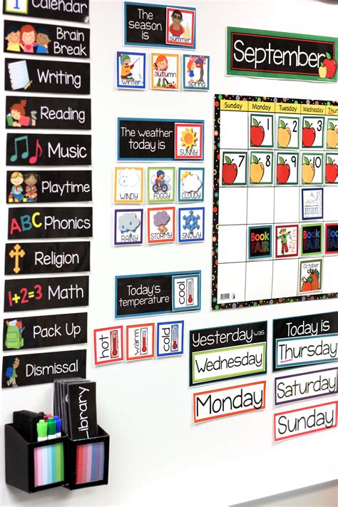 Teaching With My Classroom Calendar In Kindergarten Kinder Calendar Chart For Kindergarten - Calendar Chart For Kindergarten