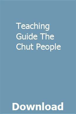 Read Teaching Guide The Chut People 