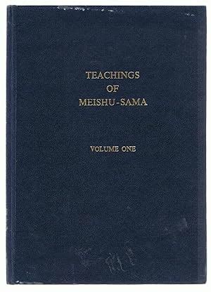 Read Online Teachings Of Meishu Sama Johrei Centre United 