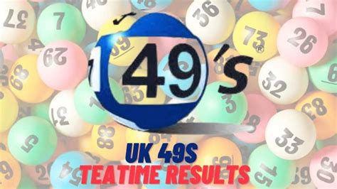 teatime 49s results ladbrokes