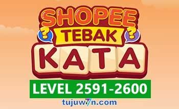 tebak kata shopee level 2599