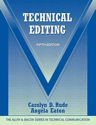 Technical Editing 5th Edition
