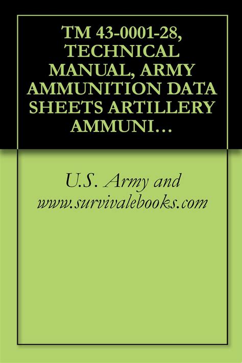 Technical Manual Army Ammunition Data Sheets Military