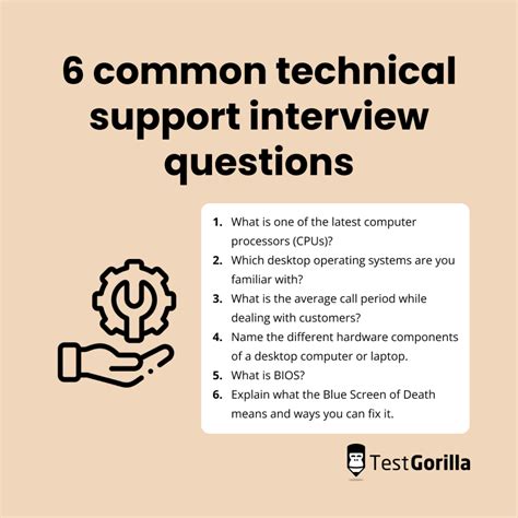 Technical Support Engineer Interview Questions And Answers