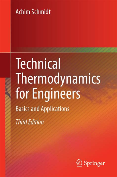 Technical Thermodynamics For Engineers Basics And