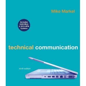 Read Technical Communication 9Th Edition Markel 