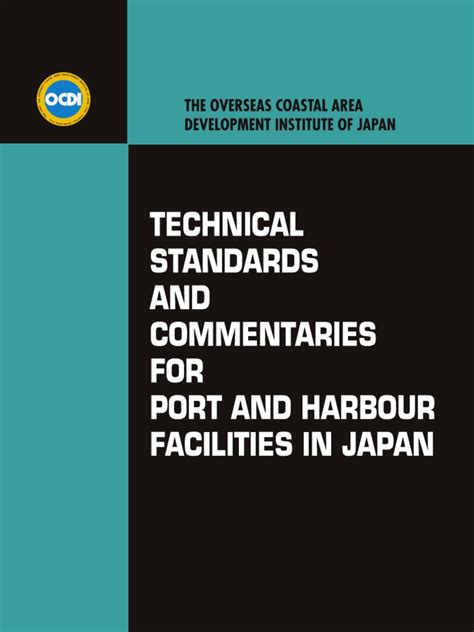 Download Technical Standards And Commentaries For Port And Harbour 