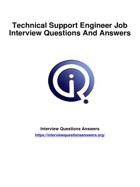 Read Technical Support Engineer Interview Questions And Answers 