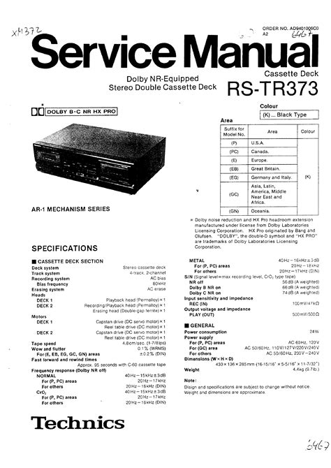 Full Download Technics Tv User Guide 