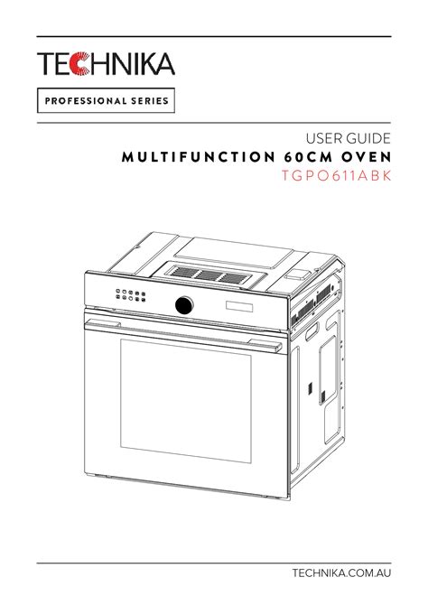 Download Technika Oven User Manual 