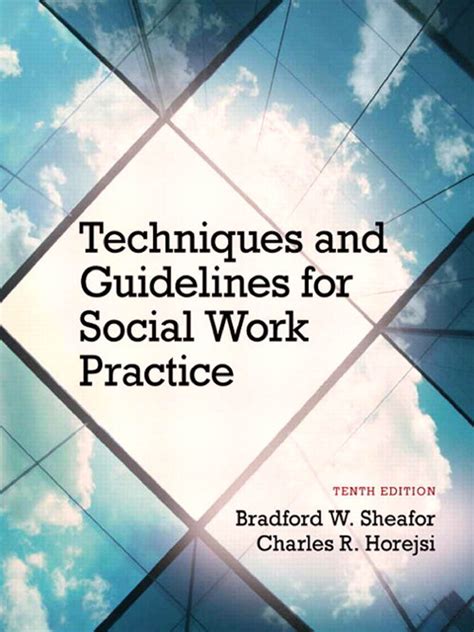 Techniques And Guidelines For Social Work Practice Download Free