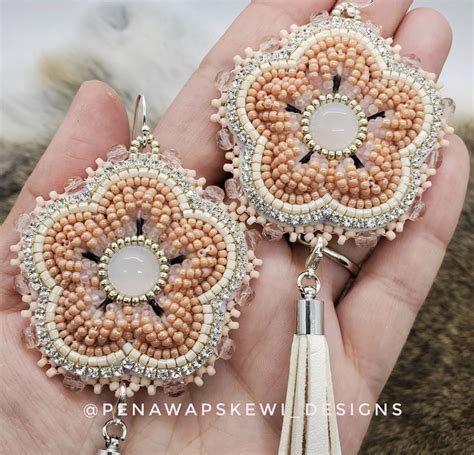 Techniques Of Beading Earrings
