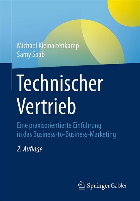 technischer vertrieb eine praxisorientierte einfu
