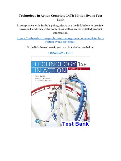 Technology In Action Complete 14th Edition Evans Martin Poatsy Technology In Action Series