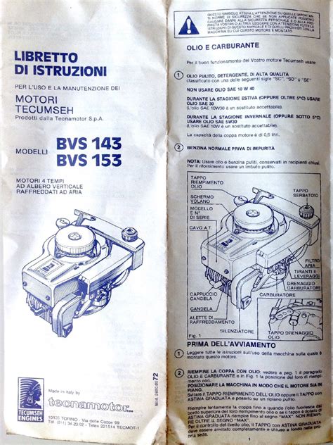 tecumseh bvs 143 engine manual
