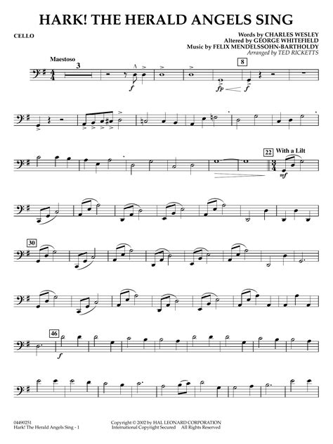 Read Online Ted Ricketts Orchestra Score Parts Cello Mybooklibrary 