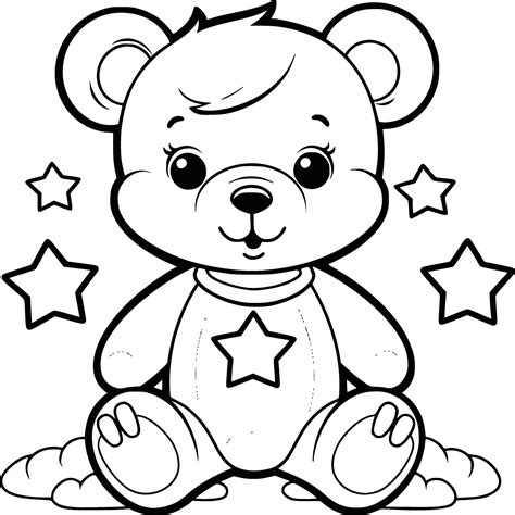 Teddy Bear Coloring