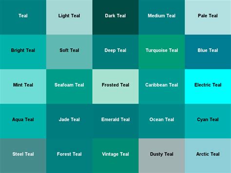teel color