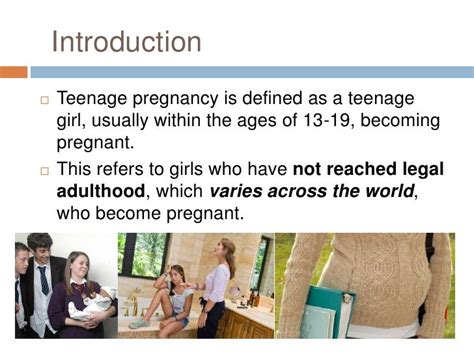 teenage pregnancy definition pdf