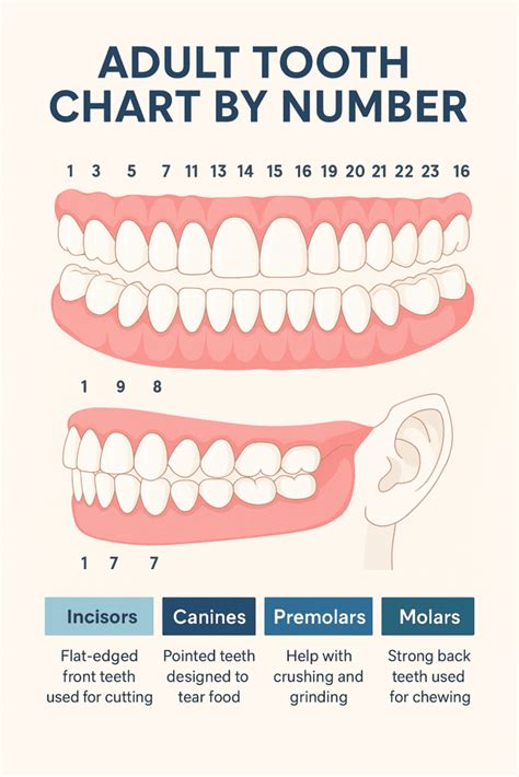 Teeth Numbers And Names