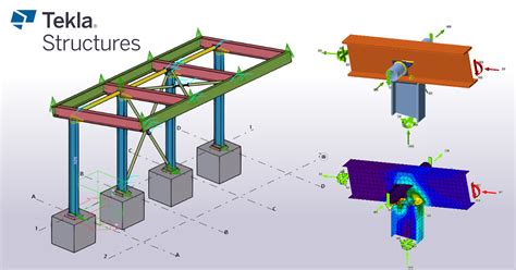 tekla connection detail
